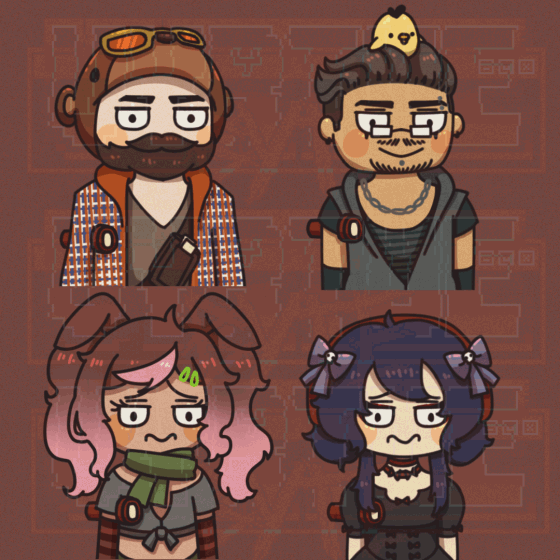 Blood Typers Reactive PNGs for @ShumaiSunbun