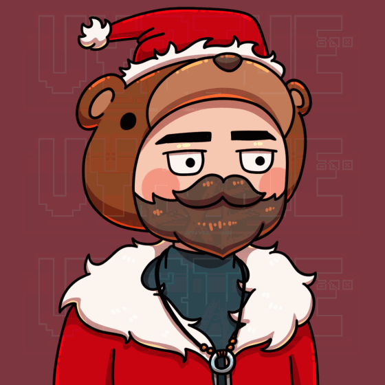 Christmas-Themed Reactive PNG for @Hitokeke