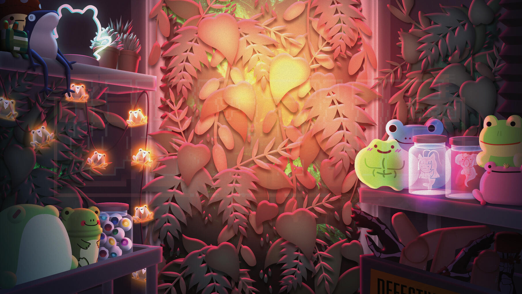 Fake Green Room: Closet