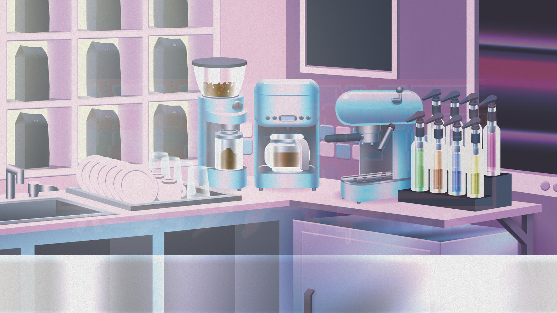 BYTE Bar & Cafe: Cafe Section